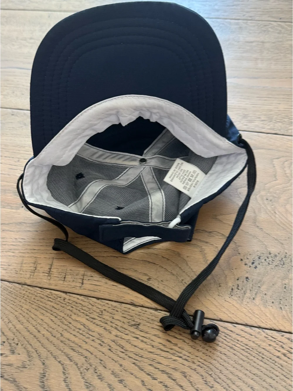 Shark Sun Hat Baby Toddler 6–24M Navy